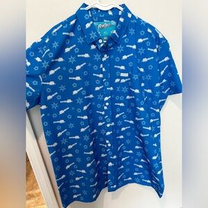 Retro Rifle Button Up